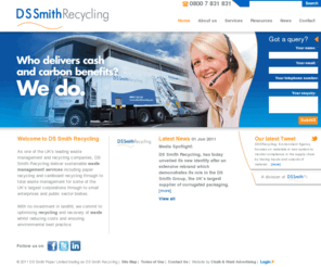 dssmith-recycling.com: Waste Management and Recycling Companies | Severnside Recycling
As one of the UK's leading waste management and recycling companies, we provide integrated recycling and waste management services.