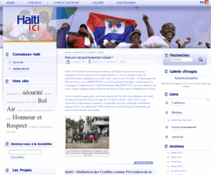 haitiici.com: Haiti Ici
Ce blog est un espace dechange, pluriel, ouvert a plusieurs regards. Ici, nous posterons des articles dinteret, des interviews, des temoignages sur Haiti.