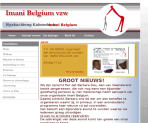 imanibelgium.org: Imani Belgium vzw Page 1.
Imani Belgium vzw