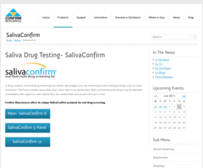 oralconfirm.com: SalivaConfirm Oral Fluid Instant Drug Swap Test | Confirm BioSciences
