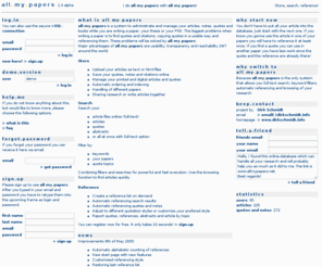 allmypapers.net: all.my.papers
all.my.papers - I do all.my.papers with all.my.papers! -	Store, search and reference your articles online!