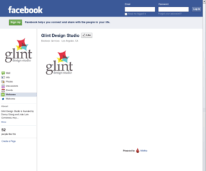 glintdesign.com: Incompatible Browser | Facebook
 Facebook is a social utility that connects people with friends and others who work, study and live around them. People use Facebook to keep up with friends, upload an unlimited number of photos, post links and videos, and learn more about the people they meet.