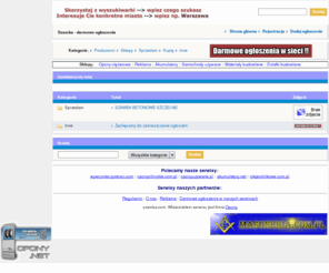 szamba.com: Szamba - Bezpłatne ogłoszenia. szamba.com - producenci, sklepy.
Szamba - Darmowy panel ogłoszeniowy. Chcesz założyć szamba, a nie wiesz jak??? Sprzedajesz części do szamba - dodaj ogłoszenie, reklamuj się za darmo. Darmowe ogłoszenia w internecie. Szamba