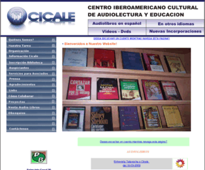 cicale.org.ar: Biblioteca Cicale
Centro Iberoamericano Cultural de Audio Lectura y Educación