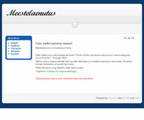 meestelaenutus.com: Meestelaenutus
Meestelaenutus, alati abivalmis.