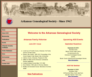 agsgenealogy.org: Arkansas Genealogical Society
Arkansas Genealogical Society