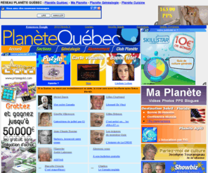 clubplanete.com: Planete Quebec - Accueil
Planète Québec. Nouvelles. Magazine. Informations. Québec.