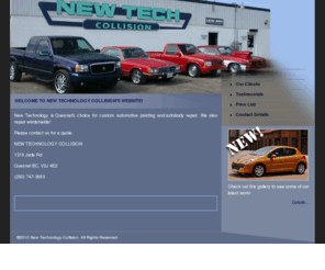 newtechcollision.com: New Technology Collision - Quesnel Canada
Auto dealer website