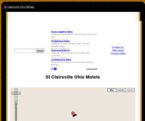 stclairsvilleohiomotels.com: St Clairsville Ohio Motels | Motel Listings
Looking for St Clairsville Ohio motels? Look no further! We've got complete local motel listings right here!.