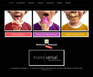 transversal.tv: Transversal Arte y Estrategia | Granada | Spain
Transversal arte y estrategia, agencia de publicidad, diseño grafico y web