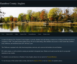 hamiltoncountyanglers.com: Hamilton County Anglers  - Home
Private Fishing Club Ohio