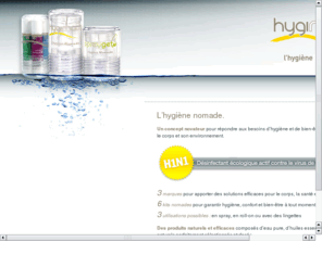 hygienenomade.com: HYGIMADE, l'hygine nomade
Hygimade, l'hygine nomade