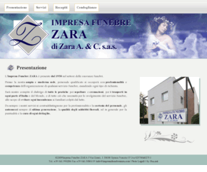 impresafunebrezara.com: Impresa Funebre Zara
FCT01 by SymiSun* is an open source XHTML 1.0 and CSS valid template, released under the creative commons license.