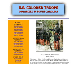 scusct.org: U.S Colored Troops Organized in South Carolina
More than 5,000 former slaves and freedmen from South Carolina served in five infantry regiments and one artillery battery.