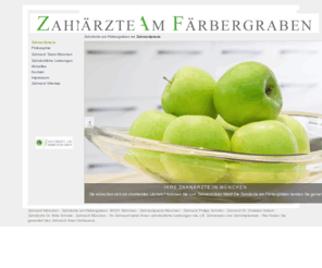 zaf4.com: Zahnarzt München ++ Zahnarztpraxis München ++ Zahnärzte 80331 München
Zahnarzt oder Zahnarztpraxis in München gesucht? Wenn Sie einen Zahnarzt oder eine Zahnarztpraxis in München suchen, dann sind Sie bei ihren Zahnärzten am Färbergraben in 80331 München genau richtig und herzlich willkommen. www.zaf4.de