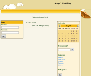 amayasworld.com: Amaya's Blog
