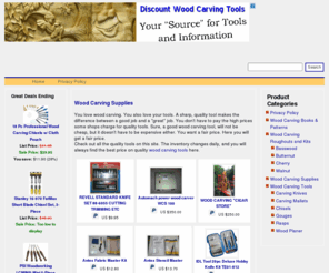 discountwoodcarving.com: Wood Carving Tools  | Wood Carving Tools and Information
You love wood carving. You also love your tools. A sharp, quality tool makes the difference between a good job and a great job. You don't have to pay the