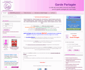 garde-partagee.info: GARDE PARTAGEE, FAMILLE, GARDE ENFANTS, PARIS, 'Garde partagée Paris', PETITES ANNONCES, NOUNOU, MODES DE GARDE, CRECHE
Site de petites annonces gratuites pour la mise en oeuvre d'une garde partagée pour enfants. Retrouvez de l'information sur la garde partagee.