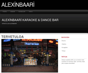 alexinbaari.com: ALEXİNBAARİ Etusivu
