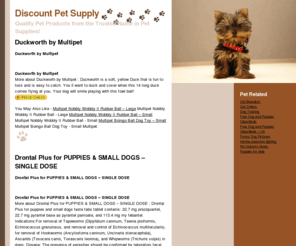 discount-petsupply.com: Pet Supplies, Dog Supplies, Cat Supplies, Wholesale Pet Meds & Pet Products
Shop online pet supplies. Dog supplies, cat supplies, products for horses, small pets, and pet pharmacy. Discount Pet Supply is proud to carry the most comprehensive selection of pet supplies online. Online Pet Supply Store offers a complete selection of Pet Supplies and related Pet Accessories, Pet Products & services.