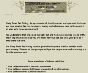 saltypawsnc.com: Home Page
Home Page