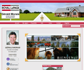 geraldmorais.com: Royal LePage Service Plus - Gérald Morais
À votre service pour l'achat et la vente de votre maison, terrain. Un agent immobilier pour vos propriétés.