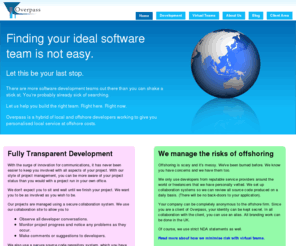 overpass.co.uk: Overpass - Home
Overpass Outsouring and Offshoring - Home