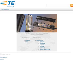 potter.com: TE - Telecom Networks
Tyco Electronics - Telecom Networks 