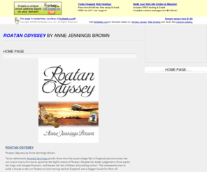 roatanodyssey.com: RoatanOdyssey.com - Roatan Odyssey by Anne Jennings Brown
Order The Book RoatanOdyssey.com - Roatan Odyssey by Anne Jennings Brown