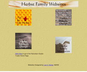 herbstfamily.net: Herbst Family Websites
Herbst Collection of Websites Home Page