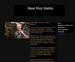 rickmatillo.com: Home
Sharing my work and passion for music.