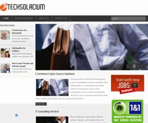 solaciumdepot.com: Techsolacium
Techsolacium - IT Consulting Services