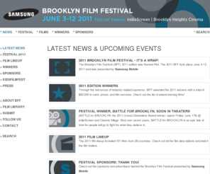 surrealfest.org: News and Upcoming Events @ Brooklyn Film Festival
Brooklyn Film Festival: Competitive, Independent, International - Held annually in June - Accepting Film Submissions from September to March.