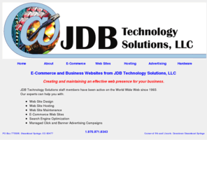 jdbtech.net: Websites from JDB Technology Solutions, LLC
Your source for applied technology solutions. Specializing in e-commerce web sites and business hosting.