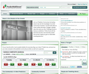 predictnx50.com: PredictWallStreet.com - the stock prediction community
