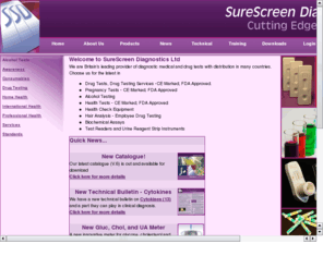 surescreen.org: SureScreen Diagnostics Ltd
SureScreen Diagnostics Ltd