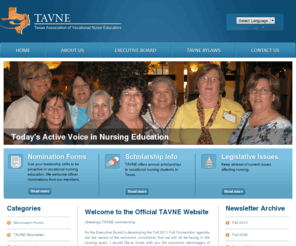 tavne.org: Texas Association of Vocational Nurse Educators
Texas Association of Vocational Nurse Educators