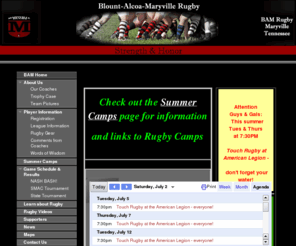 bamrugby.com: BAM Rugby
Blount-Alcoa-Maryville Rugby