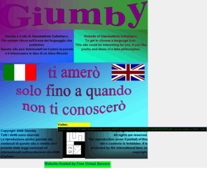 giumby.net: Giambattista Caltabiano
Personal website of Giambattista Caltabiano