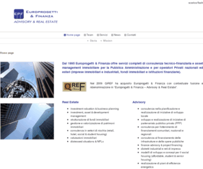 qiref.com: EPF - Europrogetti & Finanza - Advisory & Real Estate
descrizione che appare in Google