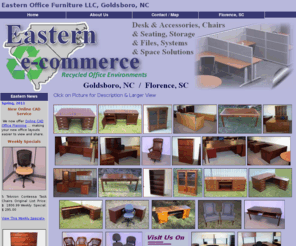 easternusedofficefurniture.com: Eastern Office Furniture LLC, Goldsboro, NC
Eastern Office Furniture, Goldsboro, North Carolina ... Used Desk & Accessories, Chairs & Seating, Files & Storage, Office Systems Furniture & Space Solutions