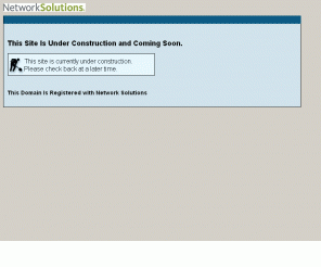 southcarolinalottery.com: Web Page Under Construction
Network Solutions - Original domain name registration and reservation services with variety of internet-related business offerings. Quick, dependable and reliable.