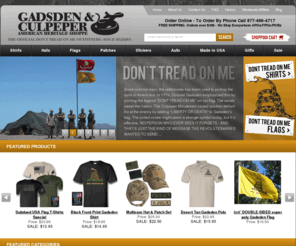 dtomusa.com: Don't Tread On Me Flags, Gadsden Flags & Don't Tread On Me T-Shirt: GadsdenAndCulpeper.com
Shop At The Official Don't Tread On Me Outfitters, GadsdenAndCulpeper.com, For The Latest DTOM Flags, Gadsden Hats, Don't Tread On Me Shirts And Gadsden Flags! 