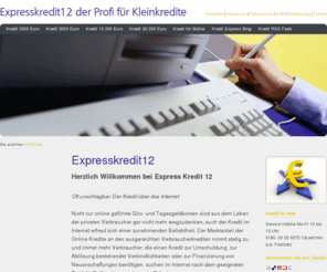 expresskredit12.de: Kredit, Kredite - ohne Schufa, Ratenkredit , Expresskredit, Sofortkredit  ab 4,79 %
Kredit  - Kredite auch ohne Schufa, Ratenkredit, Kredit - Kredite mit Sofortentscheid, Sofortkredit, Expresskredit, Kredit und Kredite jetzt beantragen, Ratenkredit und Sofortkredit beantragen.