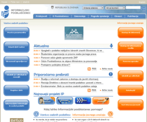 ip-rs.si: IP-RS: Domov
Informacijski pooblaščenec je  samostojen in obenem tudi neodvisen državni organ.