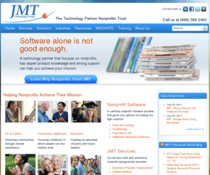 jmtconsulting.com: JMT Consulting — The Technology Partner Nonprofits Trust
JMT Consulting Group helps nonprofits fulfill their mission with Fund Accounting software, Fundraising software and other technology services.