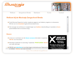 musicaja.nl: Welkom - Musicaja
Musicaja