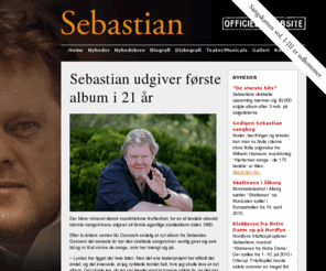 sebastian.info: Sebastian - officielt website
sebastian, knud, christensen