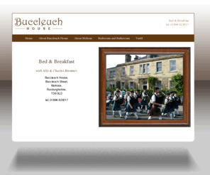 buccleuch-house.com: Buccleuch House - Bed & Breakfast in Melrose, Roxburghshire
