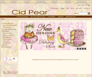 georginapickles.com: Home - Cid Pear Stationery
